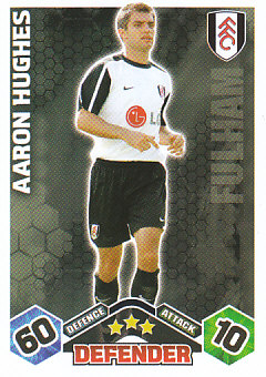 Aaron Hughes Fulham 2009/10 Topps Match Attax #146